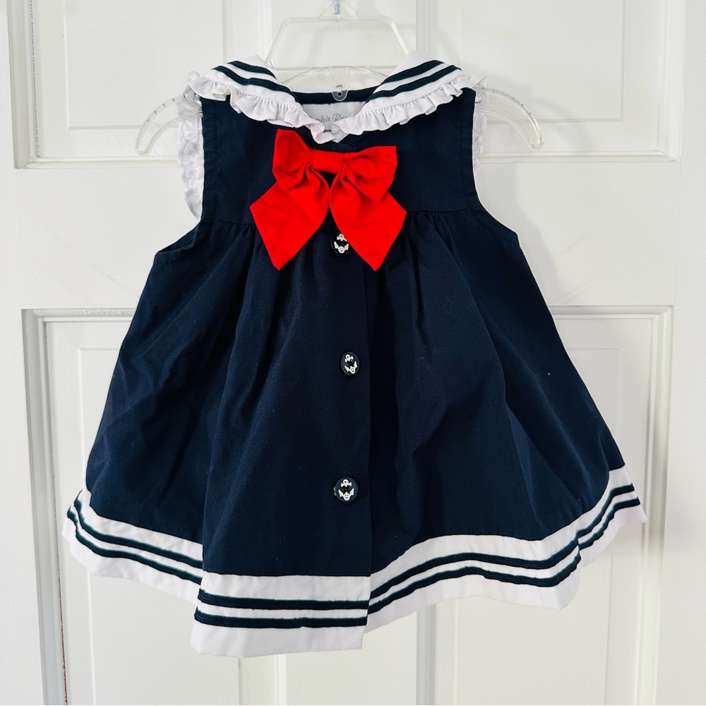 Red, White & Blue Sailor Dress